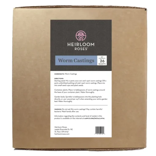 Heirloom Roses Worm Castings